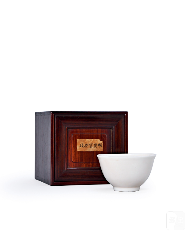 明 德化窑白釉茶盏